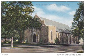 First Christian Church , MOBILE , Alabama , 30-40s