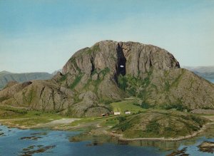 Norway Postcard - Torghatten With The Famous Hole Through The Mountain RR7184