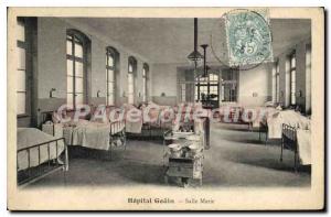 Postcard Old CLICHY Hopital Salle Marie Gouin