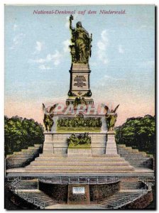 Postcard Old National Denkmal auf dem Niederwald