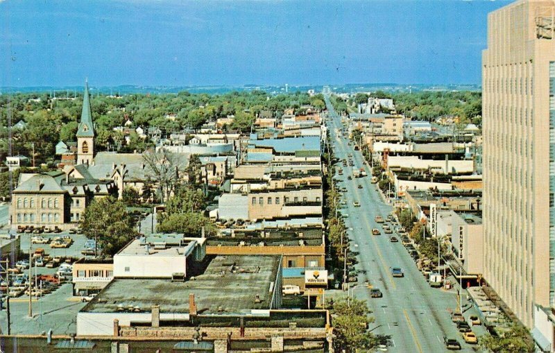 APPLETON WI~LOT 6 POSTCARDS~COLLEGE AVE-HOSPITAL-WONDER BAR-POWER COMPANY-CHURCH