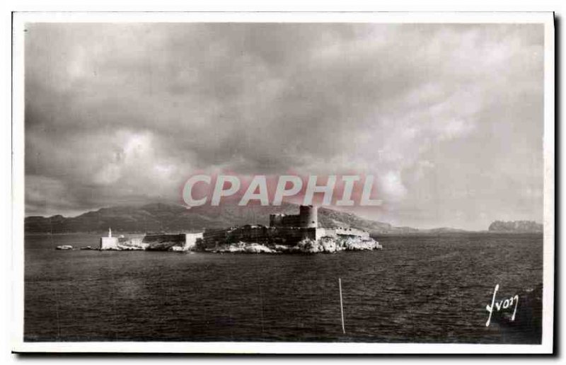 Old Postcard Marseille B R Chateau d'If