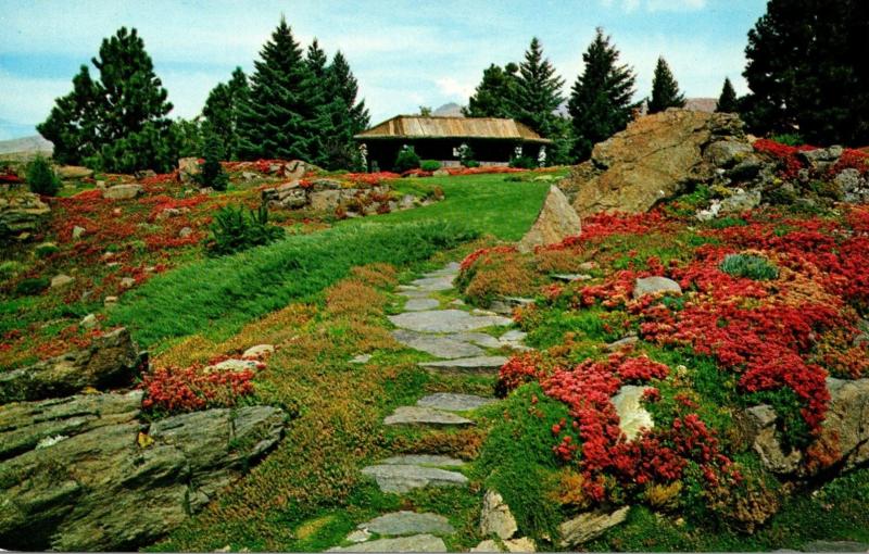 Washington Wenatchee Ohme Gardens Rustic Lodge