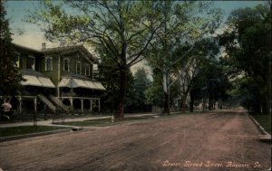 Augusta Georgia GA Lower Broad Street c1910 Vintage Postcard