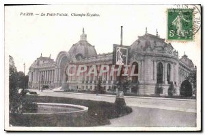 Postcard Old Paris Petit Palais Champs Elysees