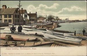 Newburyport MA Joppa Landing c1905 Postcard