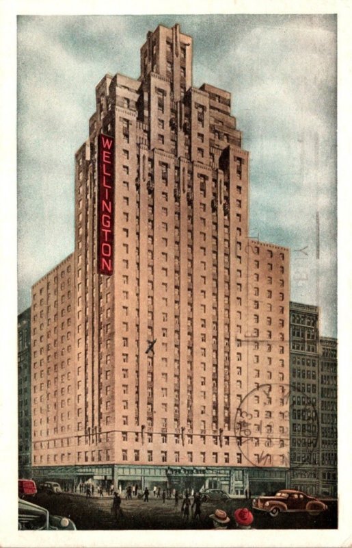 New York City Hotel Wellington 1943