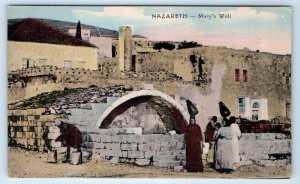 NAZARETH Mary's Well ISRAEL Postcard