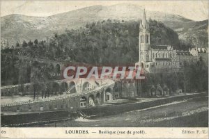 Old Postcard heavy -Basilica (view profile)