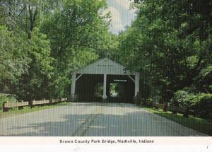 Idiana Brown County Park Covered Bridge