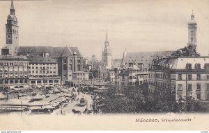 MUNCHEN , Germany , 1901-07 ; Viktualienmarkt