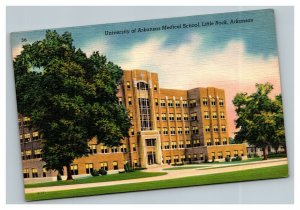 Vintage 1930's Postcard - University of Arkansas Medical School Little Rock AR