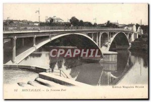 Old Postcard Montauran The New Bridge