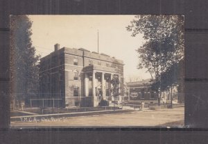 ILLINOIS, OAK PARK, YMCA BUILDING, c1910 real photo ppc., unused.