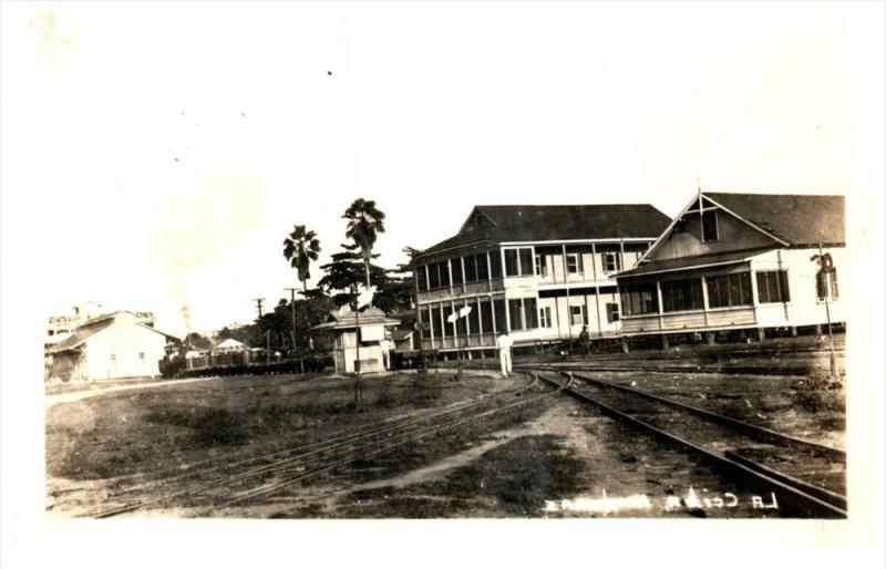 Honduras La Ceiba   Railroad Depot RPC