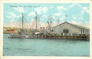 CA, San Diego, California, Municipal Pier, E.C. Kropp No. 24065N