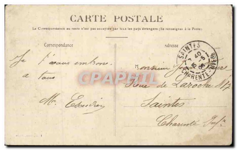 Paris - 8 - Royal Street - La Madeleine Old Postcard