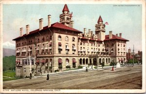 Postcard Antlers Hotel in Colorado Springs, Colorado