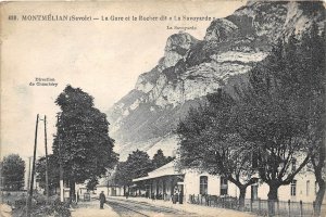 br104830 montmelian la gare rocher dit la savoyarde france  railway train