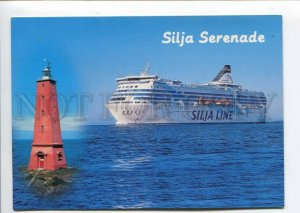 402198 FINLAND Silja Line ship Serenade Old RPPC sea ship post