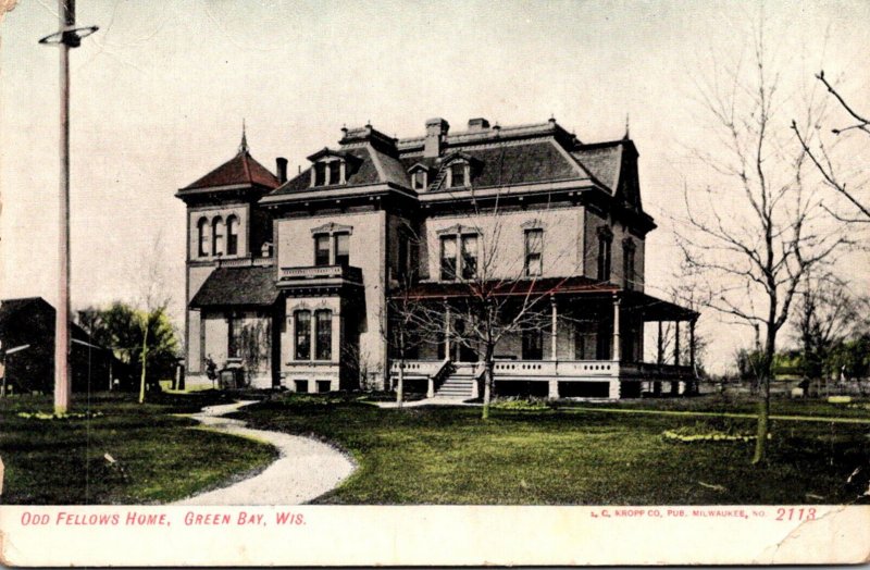 Wisconsin Green Bay Odd Fellows Home