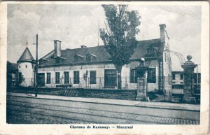 Montreal Canada Chateau de Ramesay 1920 Esses Jct Vermont to Norway Postcard W18