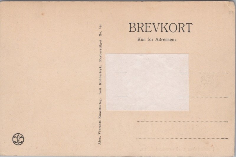 Denmark Fredensborg Normandsdalen Vintage Postcard 09.70