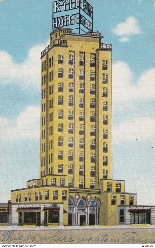 TEMPLE , Texas , 1938 ; Kyle Hotel