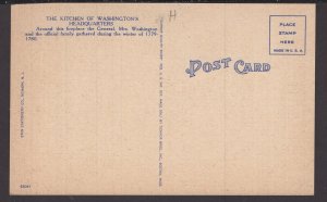 New Jersey Morristown - The Kitchen of Washington's Headquarters ~ Linen