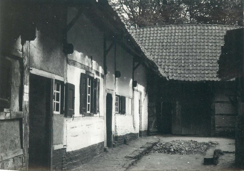 Postcard Netherlands Lutterade Limburg farmhouse