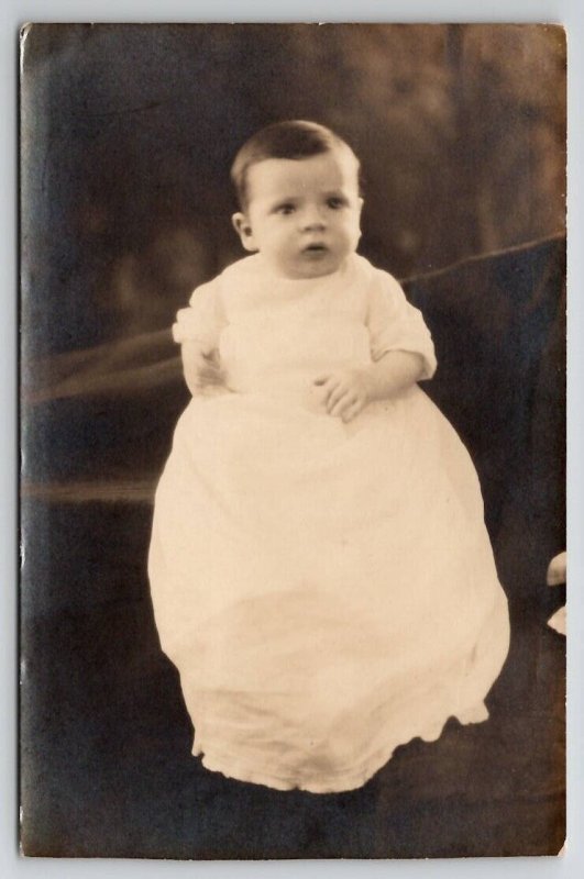 RPPC Sumter SC Baby Paul McRackan 1922 Portrait Real Photo Postcard Q25