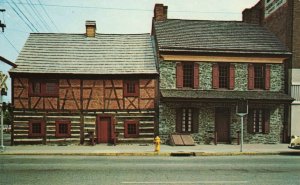 Plough Tavern Gates House York PA. Market Street Pershing Ave Postcard 10c1-475 