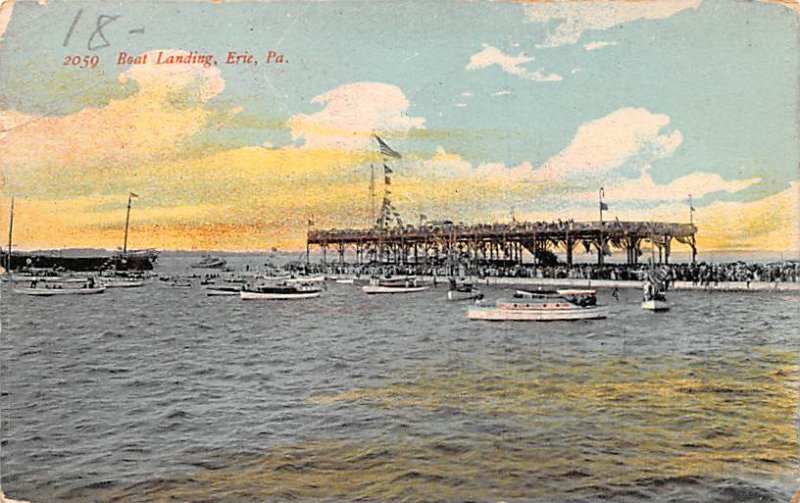 Boat Landing Erie, Pennsylvania PA  