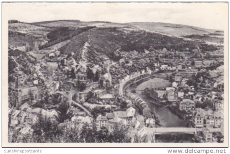 France La Roche en Ardenne Vue Generale 1962