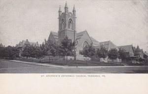 PERKASIE, Pennsylvania, 1901-1907 St. Stephen's Reformed Church, Railway Station
