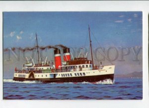 3091542 UK Waverley last sea-going paddle steamer Old PC