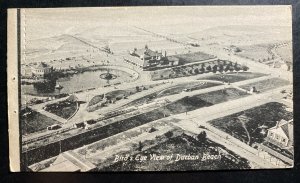 Mint RPPC Real Photo Postcard South Africa Birds Eye View Of Durban