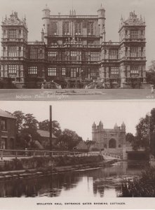 Woolaton Hall River Nottingham Real Photo 2x Old Postcard s