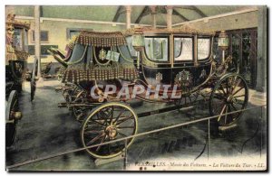 Postcard Old House Versailles cars The car Tsar (Russia Russia)