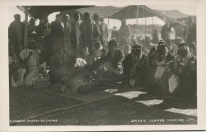 iraq, BAGHDAD BAGDAD, Arabic Coffee Making (1930s) Eldorado Photo