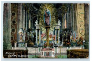 1909 Statue of Ste. Anne De Beaupre Quebec Canada Posted Antique Postcard