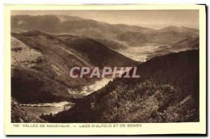 Old Postcard Vallee De Masevaux Lakes D & # 39Alfeld And Sewen