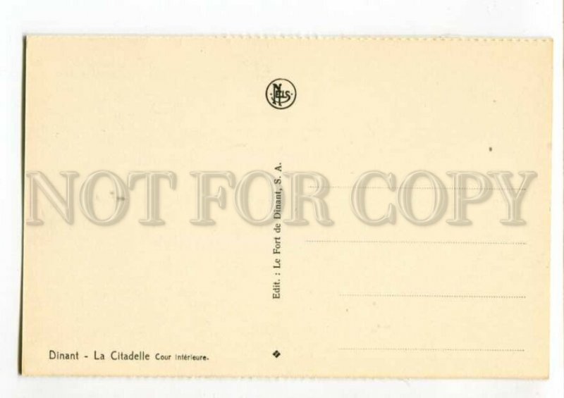 3112405 Belgium DINANT La Citadelle Cour Interleure Old PC