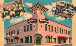 Vintage Postcard Las Novedades Oldest Spanish Restaurant 1890 Tampa Florida FL