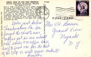 MD - Fort Frederick. Aerial View