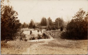 Oakwood Ontario Unused Real Photo Senior Studio Exeter ON Postcard F36