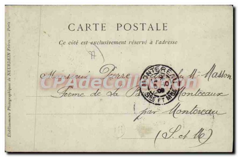 Postcard The Old Postern Moret