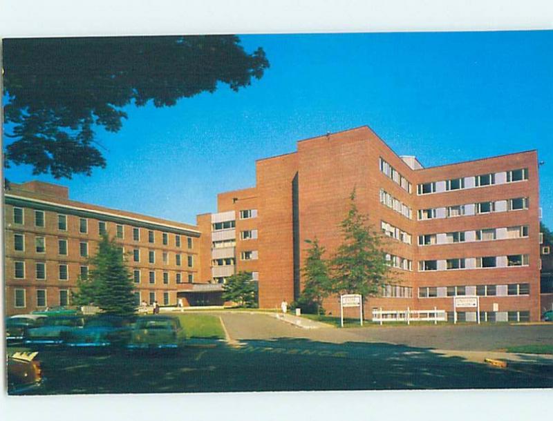 Unused Pre-1980 HOSPITAL SCENE Framingham Massachusetts MA W2666-12