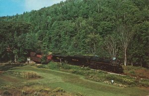 Locomotive Engine Train Nickel Plate 759 Bellows Falls, Vermont Postcard