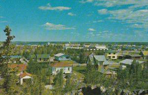 Canada Town View Looking North Yellowknife Territories